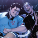 Ganke and Miles hang out in the final page of Spider-Man #240.